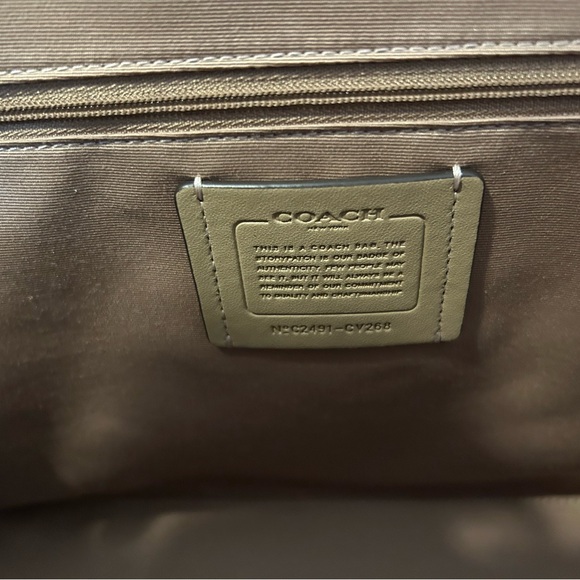 Coach Snail Print Gallery Tote Bag - Picture 5 of 6